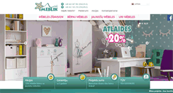 Desktop Screenshot of meblik.lv